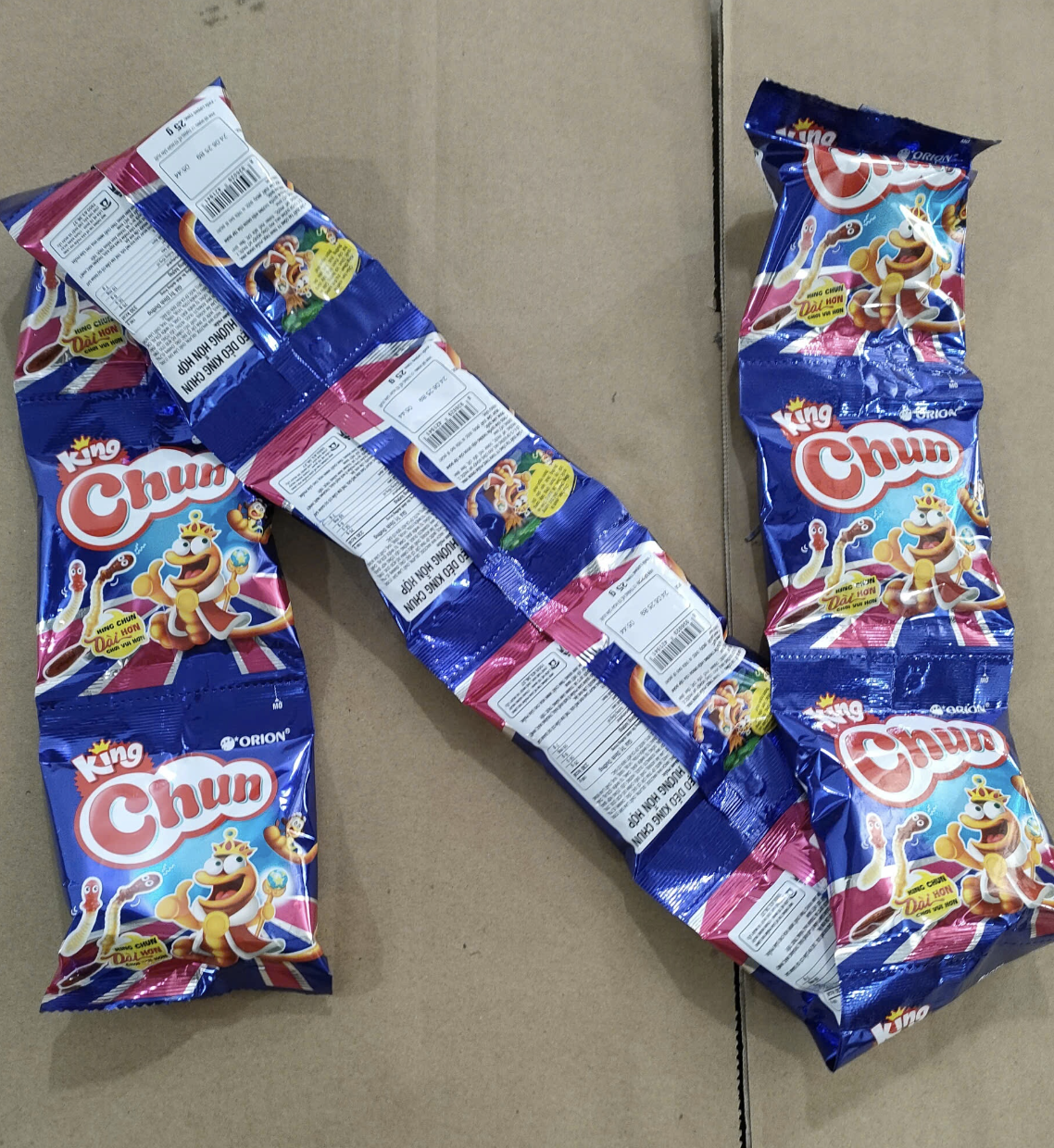 Dây Kẹo Dẻo King Chun ( 10 gói )